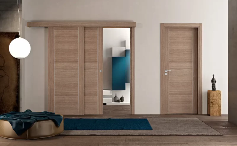 Porte scorrevoli con mantovana